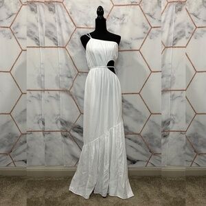 Jonathan Simkhai Yvonne One Shoulder Dress